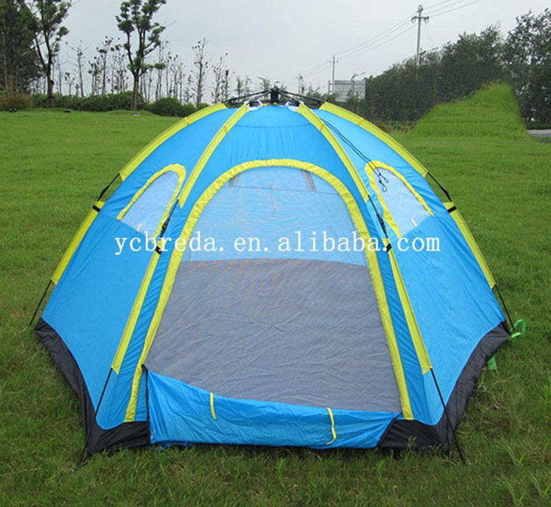 夏日戶外新寵 全自動野營帳篷，4-6人速開免搭建的便捷體驗